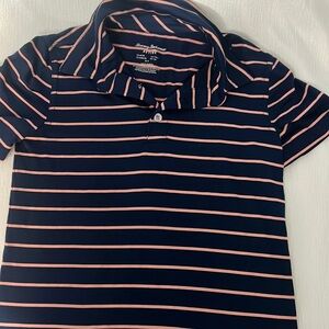 3/$20 Tommy Bahama kids blue and pink  stripe size 7/8